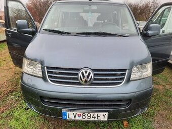 Rozpredam Volkswagen T5 Multivan 128kw farba LD7U DSG