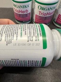 Vitaminy na podporu materského mlieka TRIOHERB (senovka, ..)