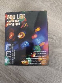 Svetielka na stromček - farebné - 1