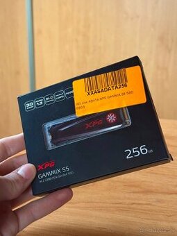 SSD disk XPG Gammix 256gb M.2