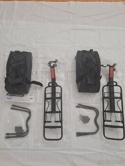 Nosič na bicykel a taška