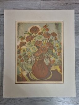 Predam grafiku Z. Gáborová - Jeseň