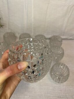 Svietniky krystal 12ks