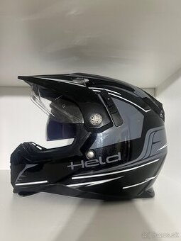 Motocyklová prilba HELD – so slnečnou clonou