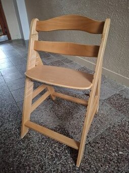 Jedálenská detská rstúca stolička