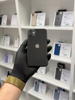 ZÁRUKA 2 ROKY /  Apple iPhone 11 128GB Black, 100% ZDRAVIE