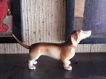 Prodám porcelánový pejsek, pozůstalost.