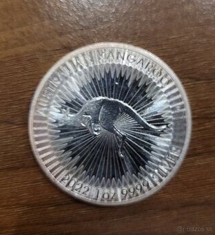 Investičná strieborná minca Australian Kangaroo