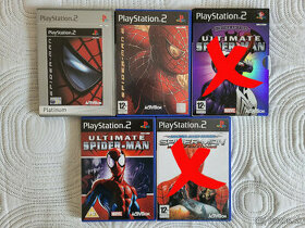 Predám zbierku Spider-man hier PC / PS2 / PS3 / PS4