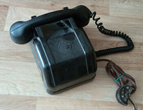 Stary retro telefon Tesla