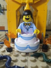 LEGO Minifigure Series 18 Birthday Cake Guy