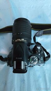 Nikon d5200, objektív 18-105mm,objektiv 35mm