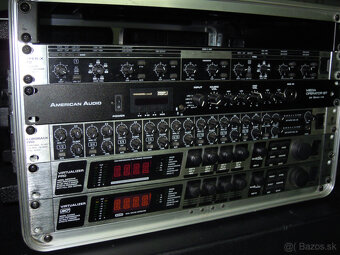 rack 6u+crossover+BTmix player+Mixer(Spliter)+Virtualizer