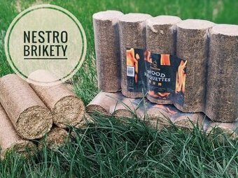 Brikety NESTRO (valceve brikety) + DOPRAVA