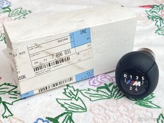 BMW ZHP originál riadiaca páka nepoužitá+kožené manžety e39