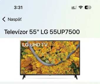 LG 55UP7500