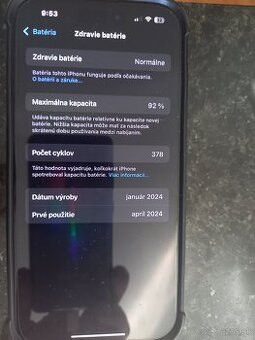 IPhone 15 128gb 92% batérie - 1