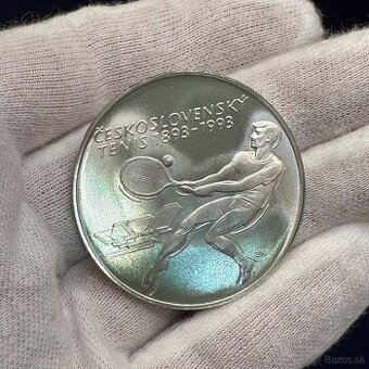 UNC - 500 Kčs/1993 - Československý tenis
