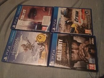 Predám Hry na PS4