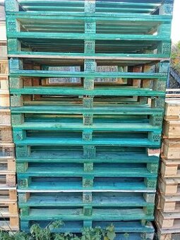 Predám zelené palety