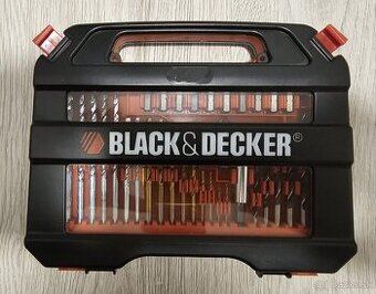 Sada vrtákov s bitmi a sada plochých vrtákov