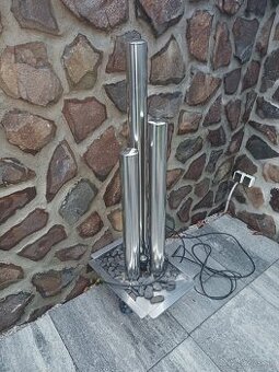 Záhradná fontána nerez