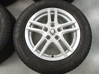 Predam zimne ALU 5x112 R16 6,5J ET41 DEZENT SKODA KAROQ YETI - 1