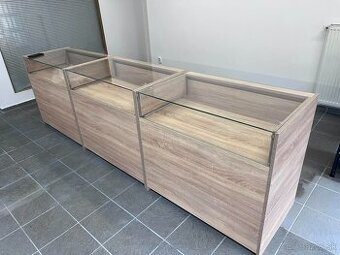 Predám obslužné pulty do obchodu / predajne - úplne NOVE