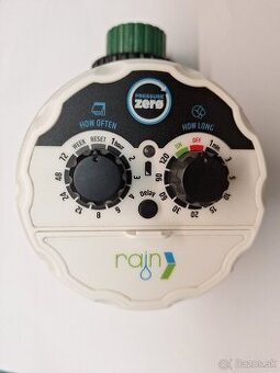 Zavlažovacie hodiny, zavlažovačí počítač beztlaký Rain Zero