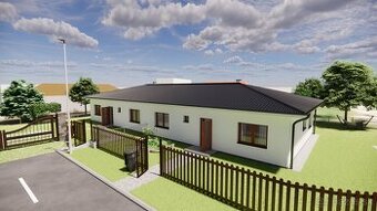 Na predaj 4-izbový rodinný dom TYP DOMU C  v obci Jelka