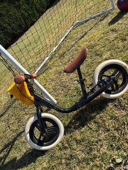 BTWIN Detské odrážadlo RunRide 500 10-palcové čierno-béžové