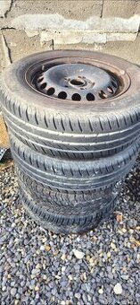 195/65 R15 plechove disky R15 5X112