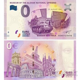 0 Euro Souvenir Bankovky Slovensko 2018 - SUPER CENY - 1