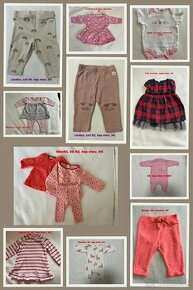 Balík oblečenia pre dievčatko 50-68