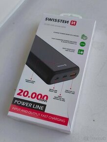 Swissten Power Line Powerbank 20000 mAh - NOVÁ