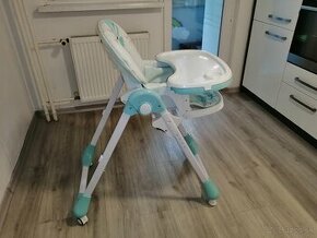 Detská jedálenská stolička - NEW BABY Minty Fox
