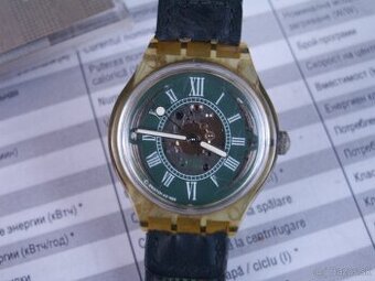 Hodinky SWATCH Skeleton Automatic.