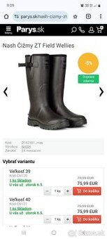 Rybárske čižmy NASH Neoprénove