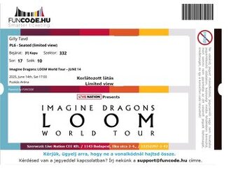 Imagine Dragons Budapest 14.6.