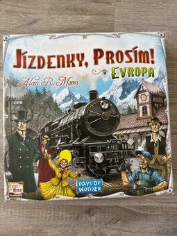 Predám novú hru Jízdenky,prosím (Evropa)