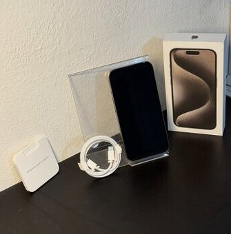 Predám Apple iPhone 15 PRO 256GB Natural Titanium