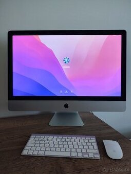 Predám iMac Retina 5K 27", late 2015 - 16GB RAM, 3.2 GHz i5