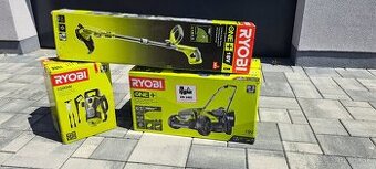 NOVY Zahradny set ryobi one+ 2x kosacka 1x vapka