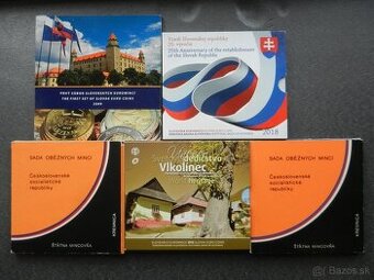 Sady mincí Slovensko a iné