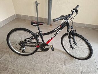 Predám detský bicykel 24kola Kellys cierny