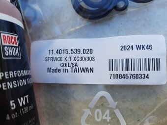 Servisná sada RockShox XC 30