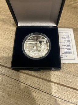 10€ násilný odpor 1968 proof