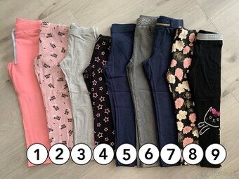 Detské legíny zn. Benetton / Coccodrillo veľ. 110 (XS/5Y)