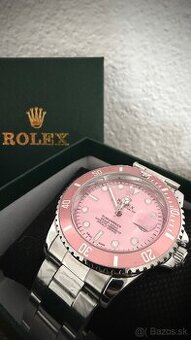 • Hodinky Rolex Submariner ružové •