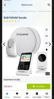 Monitor dychu baby sence bundle